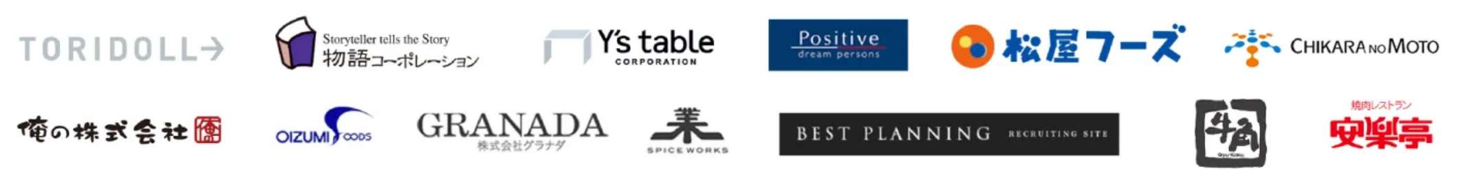ご紹介企業例